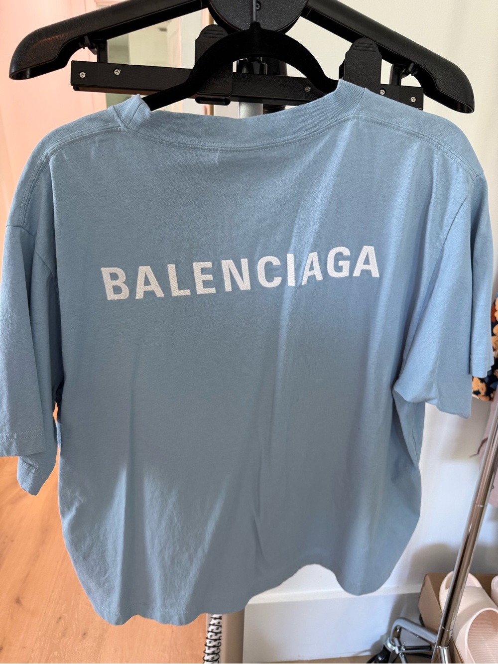 🩵 Balenciaga Oversized NWOT | Luxury Streetwear Designer Tee - Picture 1 of 10